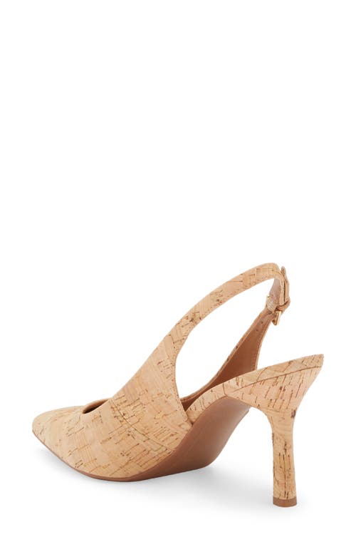 Nordstrom Rack Priscilla Slingback Pump In Natural Cork