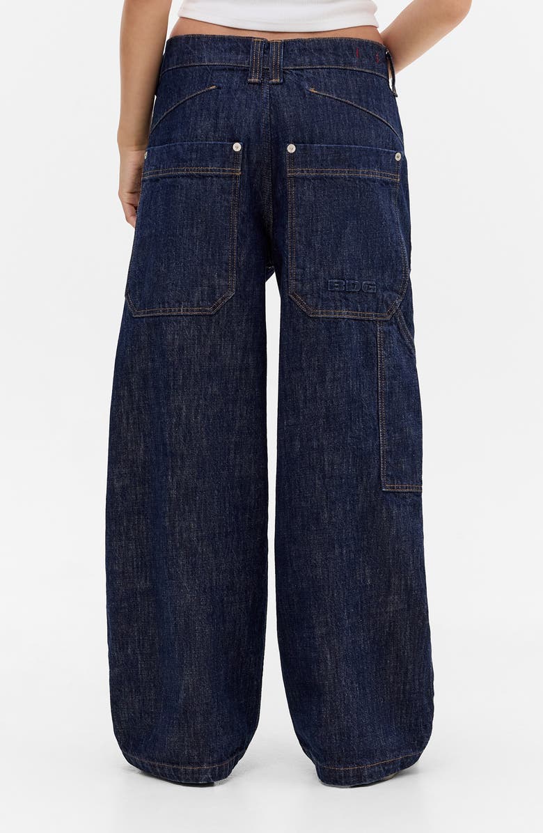 BDG Urban Outfitters Niko Skate Wide Leg Jeans, Alternate, color, Rinse