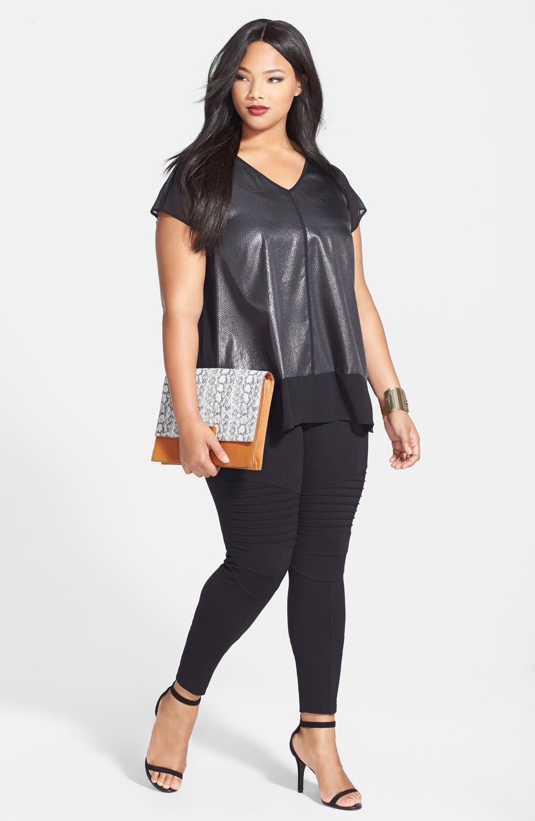 'Caleb ' Clutch, Alternate, color, REPTILIA COMBO