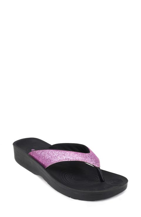 Crystal Mist Flip Flop