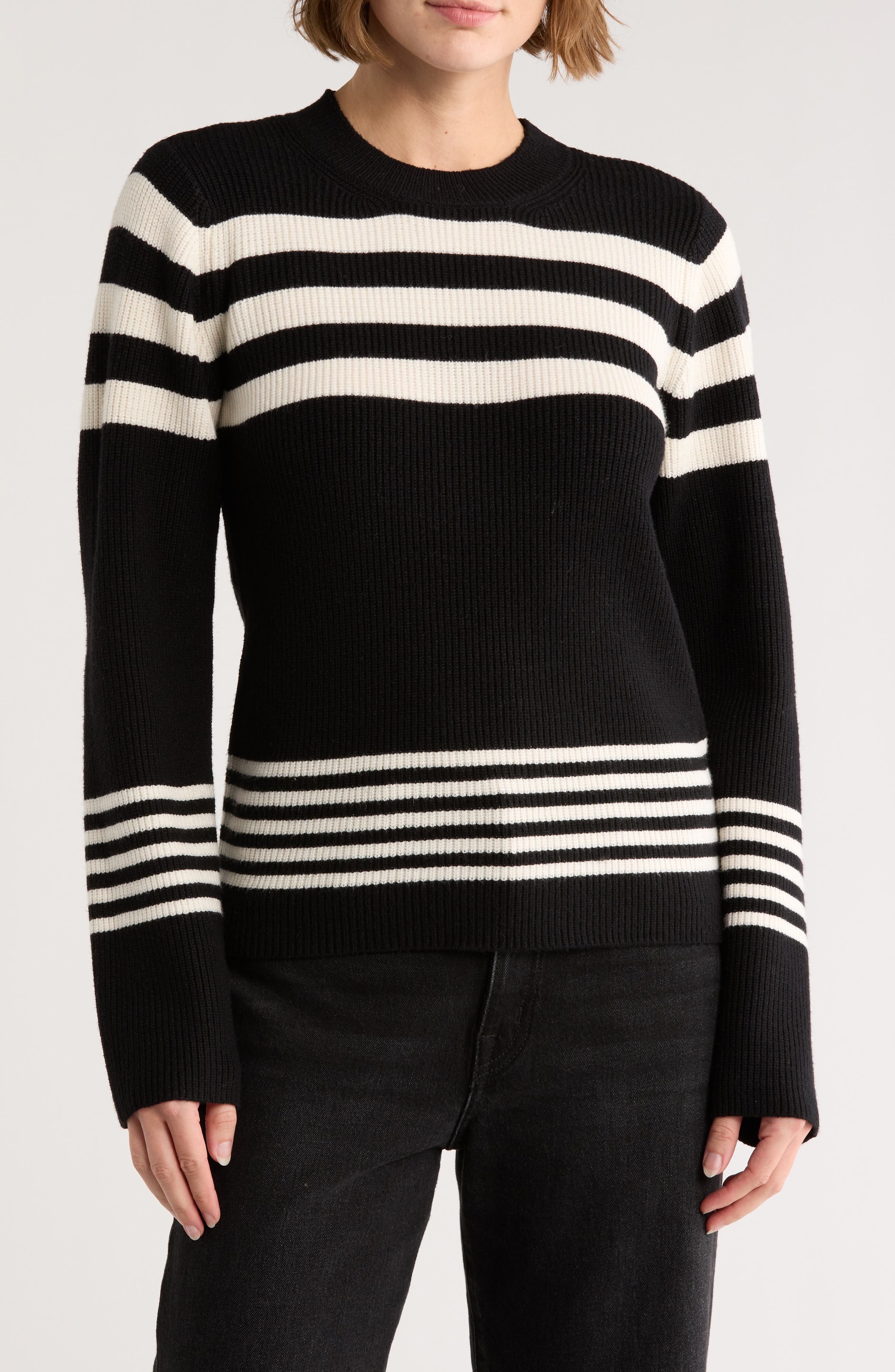 CYRUS Stripe Pullover Sweater