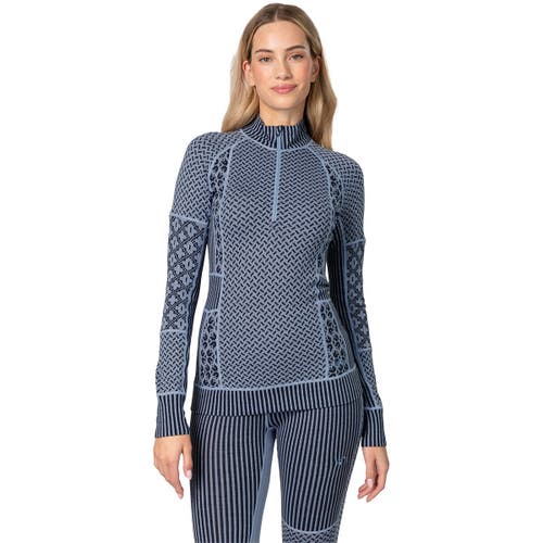 Kari Traa Smekker 1/2-zip Top In Gray