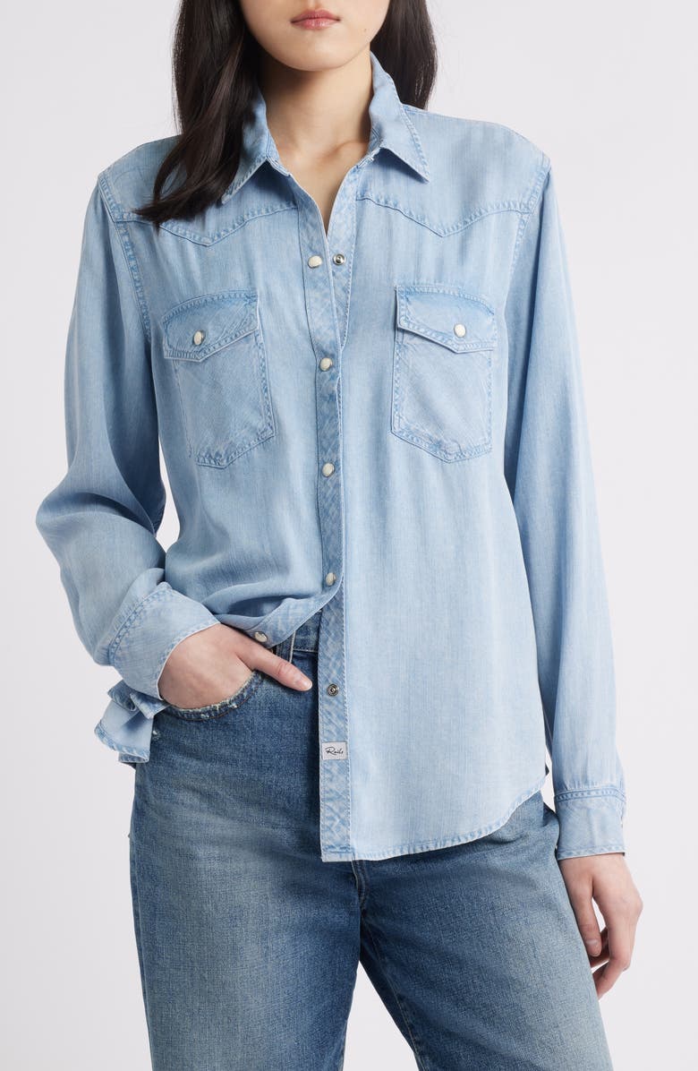 Remi Denim Button-Up Shirt