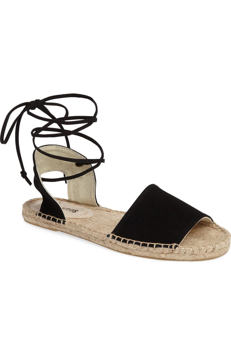 Soludos Lace-Up Sandal, Main, color,