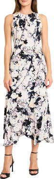 Maggy London Sleeveless Midi Dress