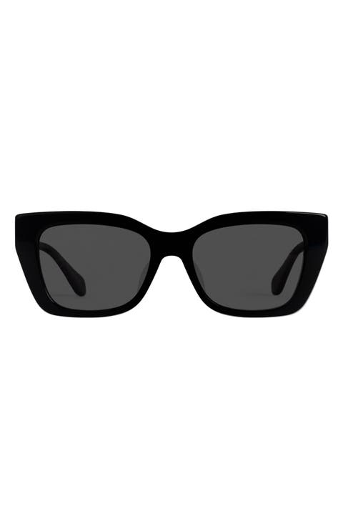 Kai 55mm Cat Eye Polarized Sunglasses