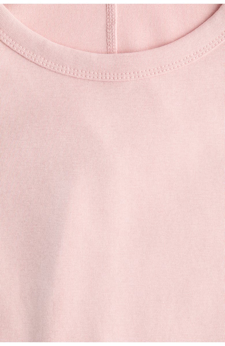 H&M Mama Fitted T-shirt, Alternate, color, Light Pink
