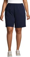 Lands' End Sport Knit High Rise Shorts