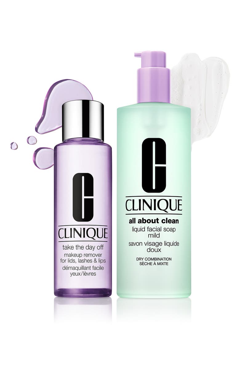 Clinique Cleanser Set (Nordstrom Exclusive) (Limited Edition) $78 Value, Alternate, color,