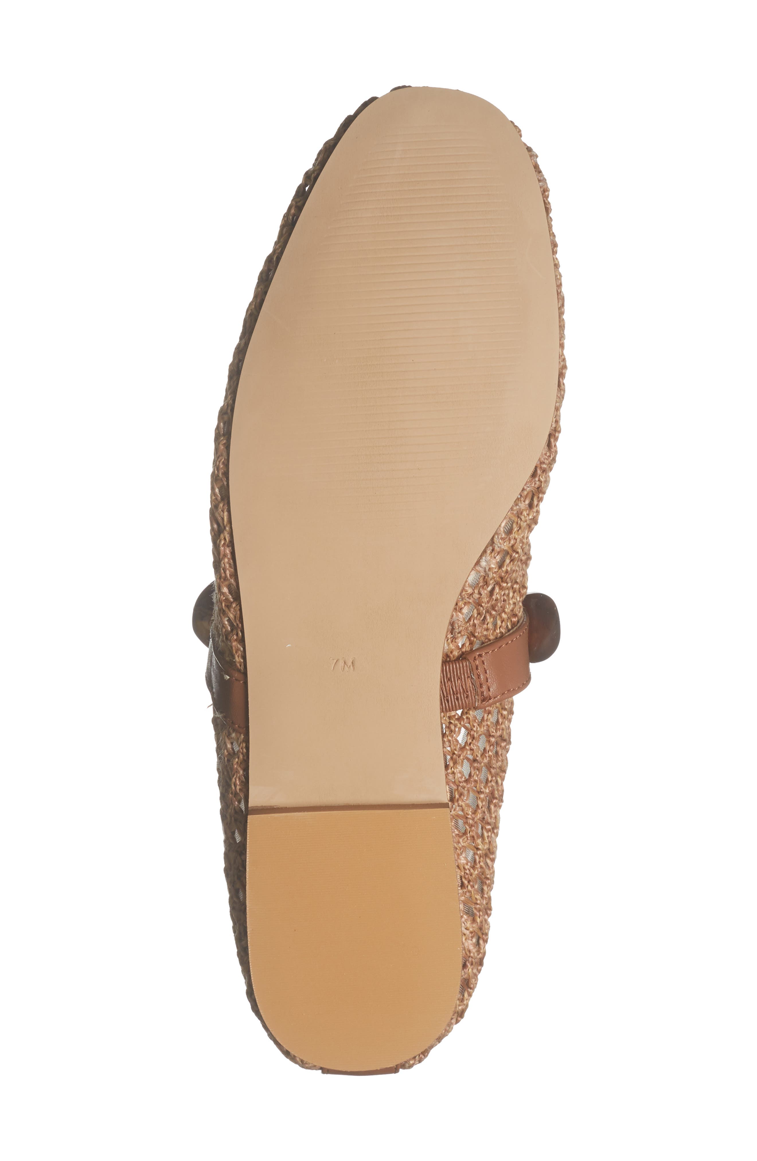 Steve Madden Poppin Flat, Alternate, color, Brown Raffia