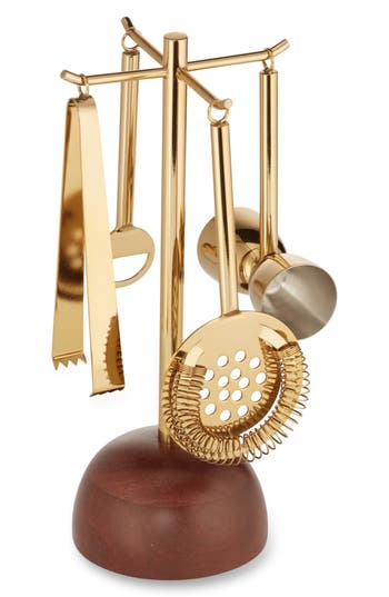Roselli Trading Company Midas 6-piece Bar Tool Set