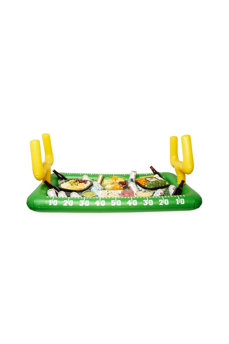 Football Field Inflatable Cooler Bar, Main, color, Green