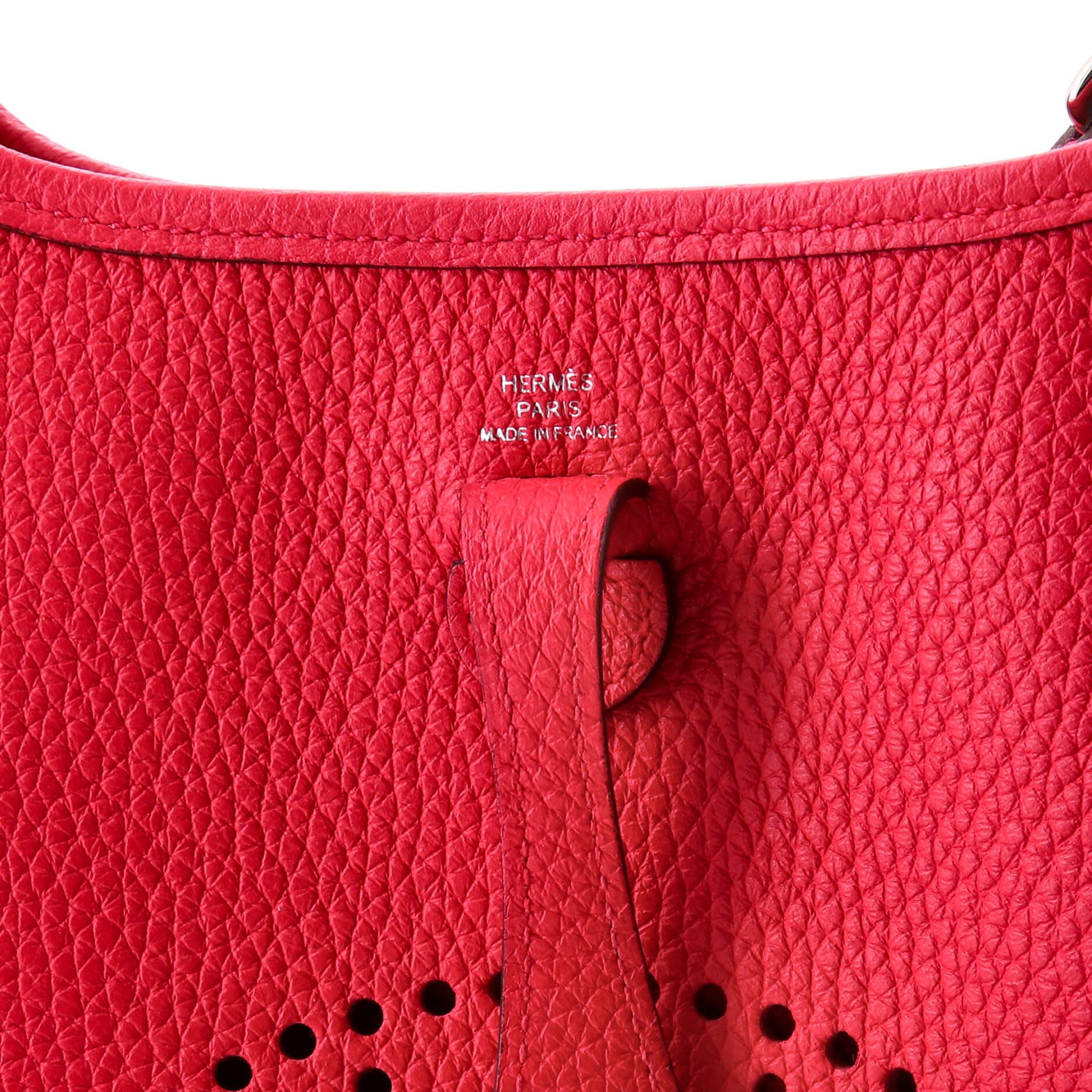 Pre-Owned Hermes Evelyne Bag Gen III Clemence TPM, Alternate, color, Rose Extreme