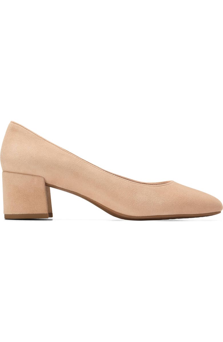 Cole Haan Go-To Shayla Block Heel Pump, Alternate, color, Tuscan Sand Suede