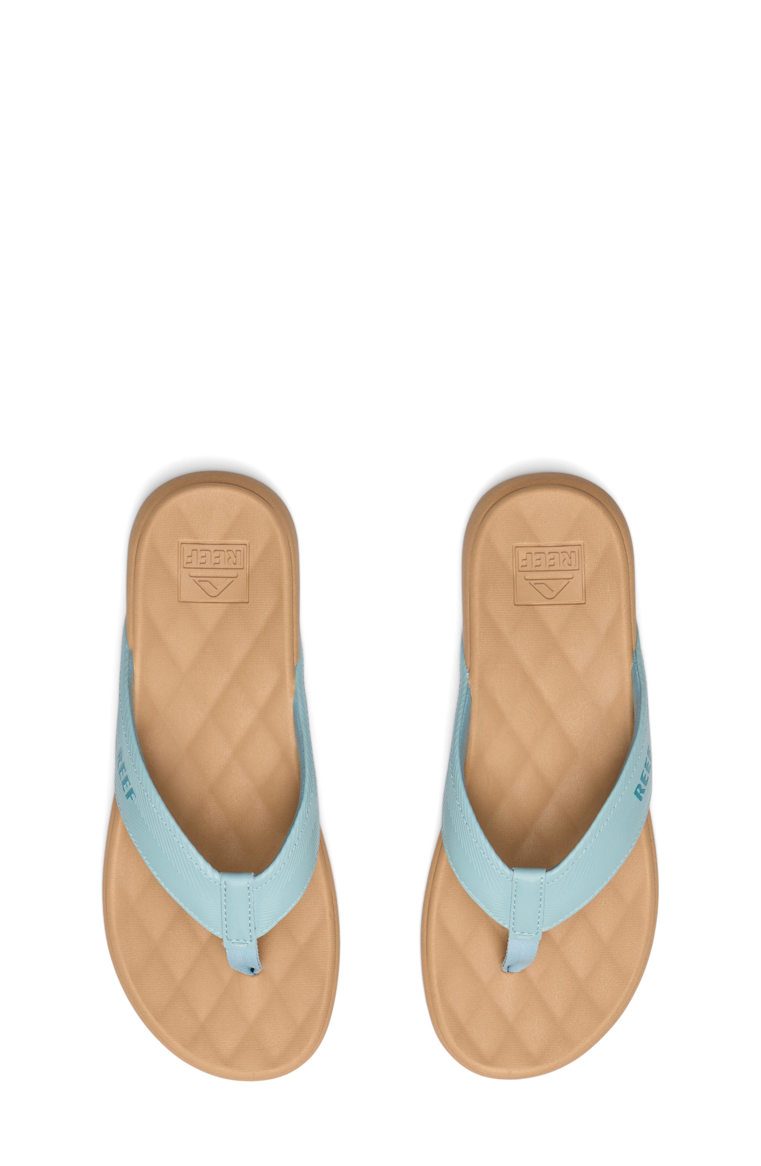 Kids' Cushion Harmony Flip Flop, Alternate, color, BLUE