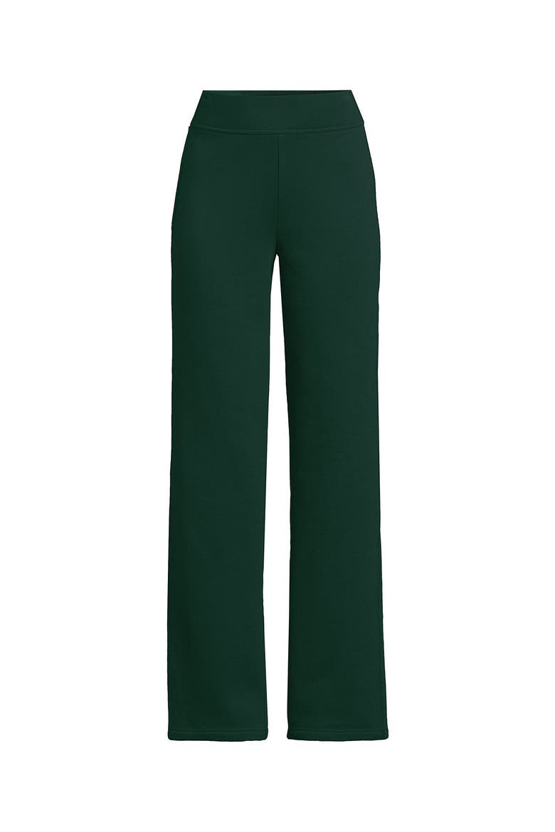 Serious Sweats High Rise Fleece Lined Straight Leg Pants, Alternate, color, Pine