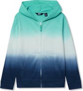 Lands' End Boys Full Zip Hooded Sweatshirt