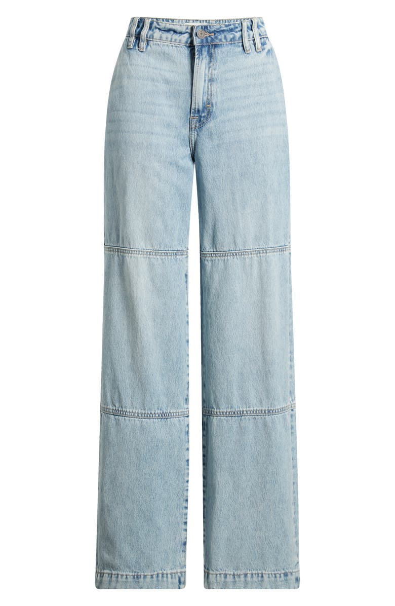 HIDDEN JEANS 33 Hour Seamed Dad Jeans, Alternate, color, Light Wash