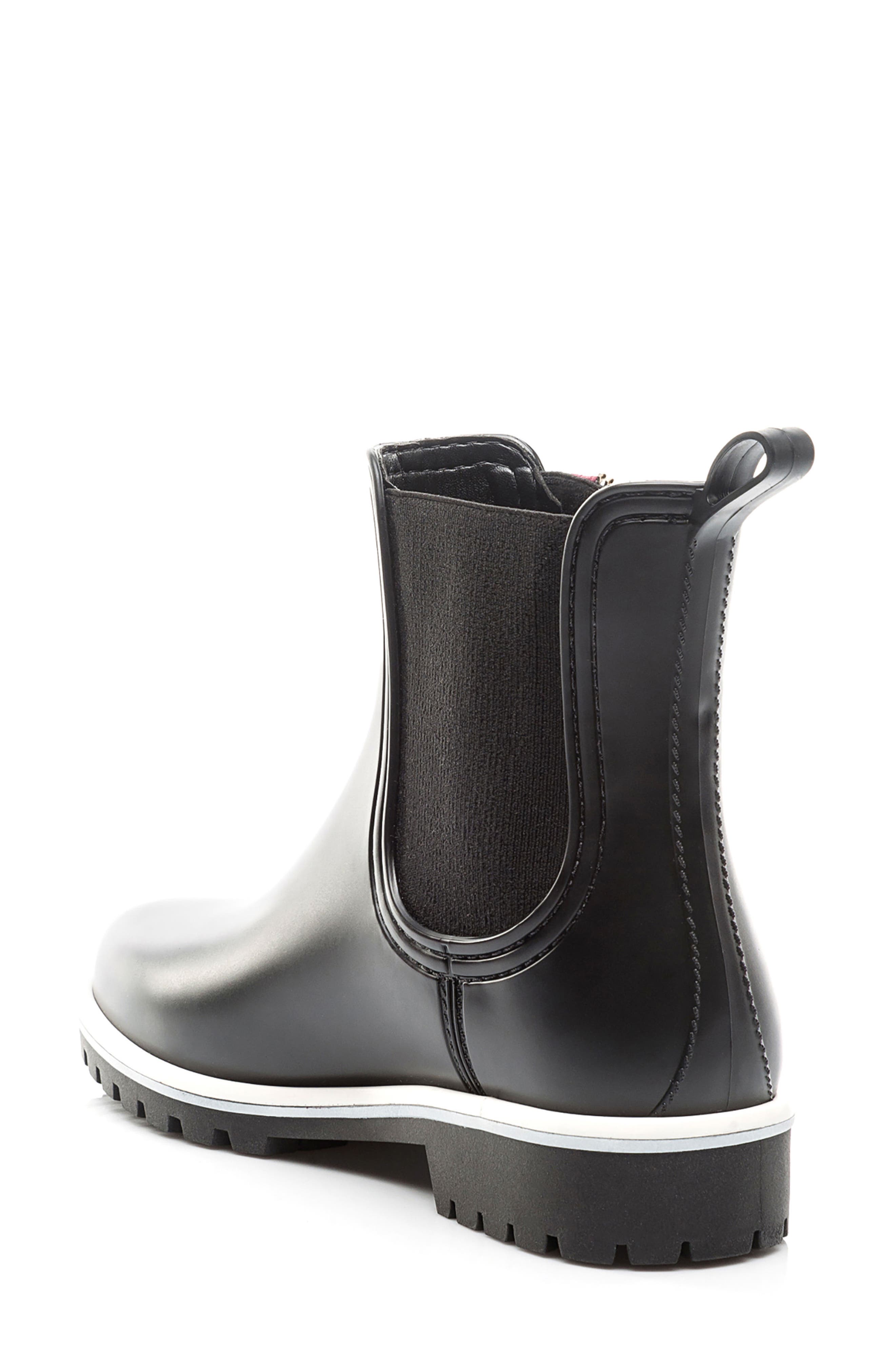 Bernardo Footwear Zip Rain Boot, Alternate, color, 