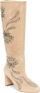 Cinq à Sept Dani Embroidered Knee High Boot