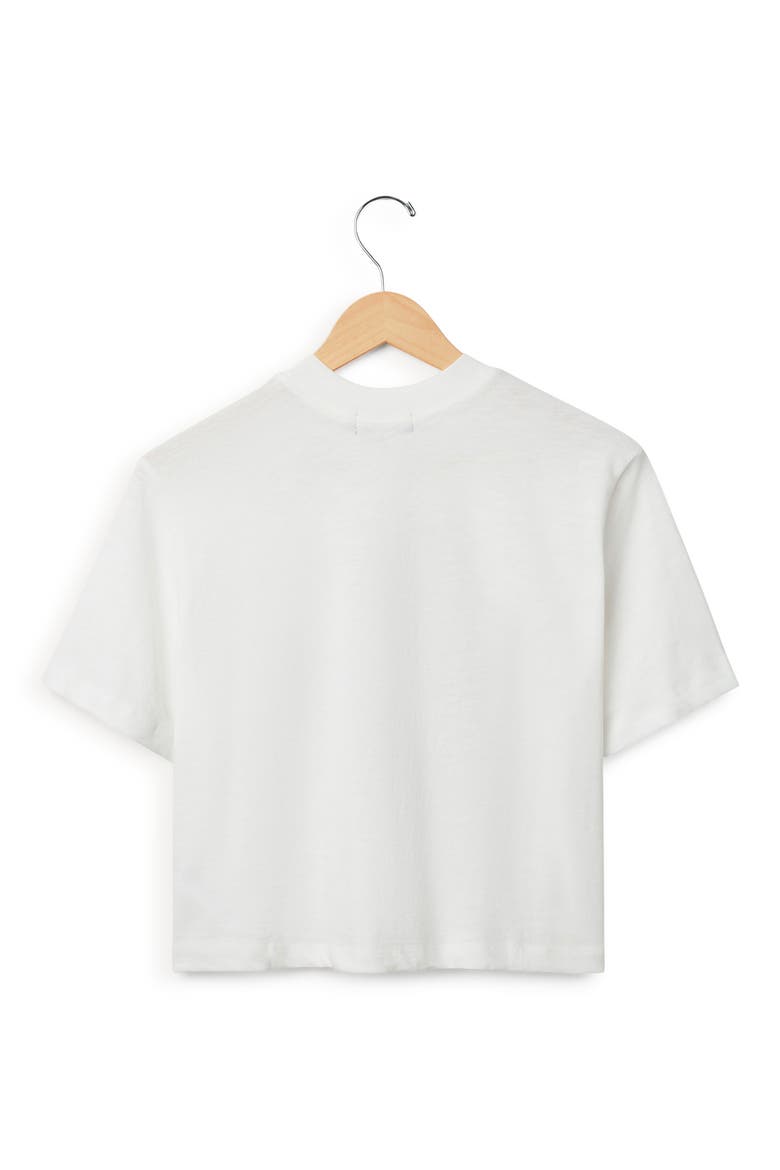 Chicago Bears Graphic Cropped T-Shirt, Alternate, color, VINTAGE WHITE