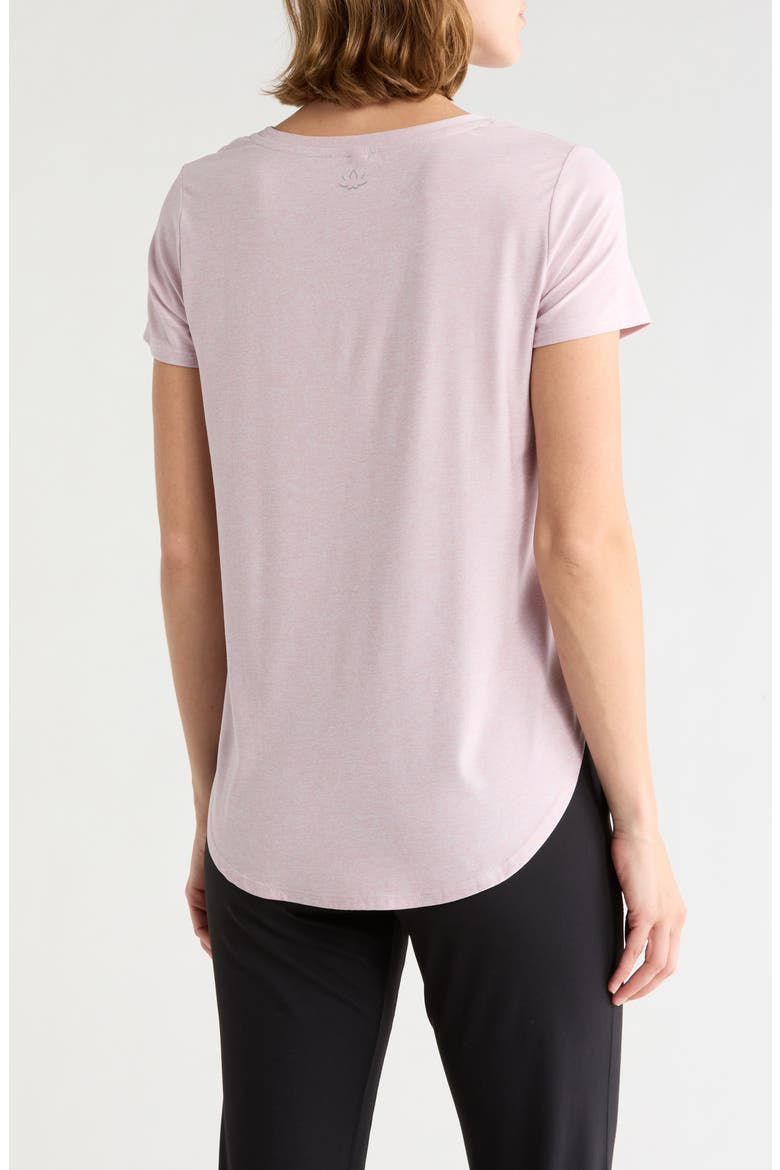 On the Down Low T-Shirt, Alternate, color, BLUSH BLOOMS HEATHER