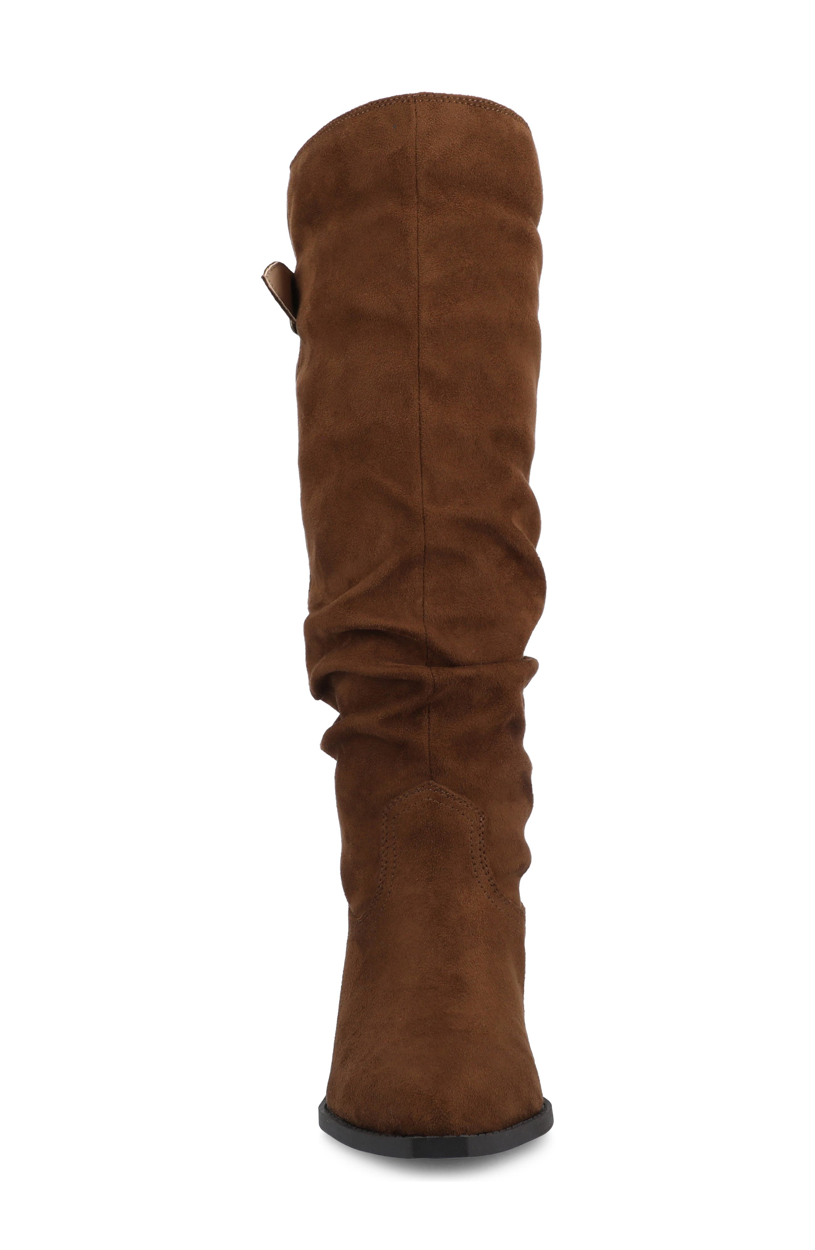 Kaleah Extra Wide Calf Boot, Alternate, color, BROWN