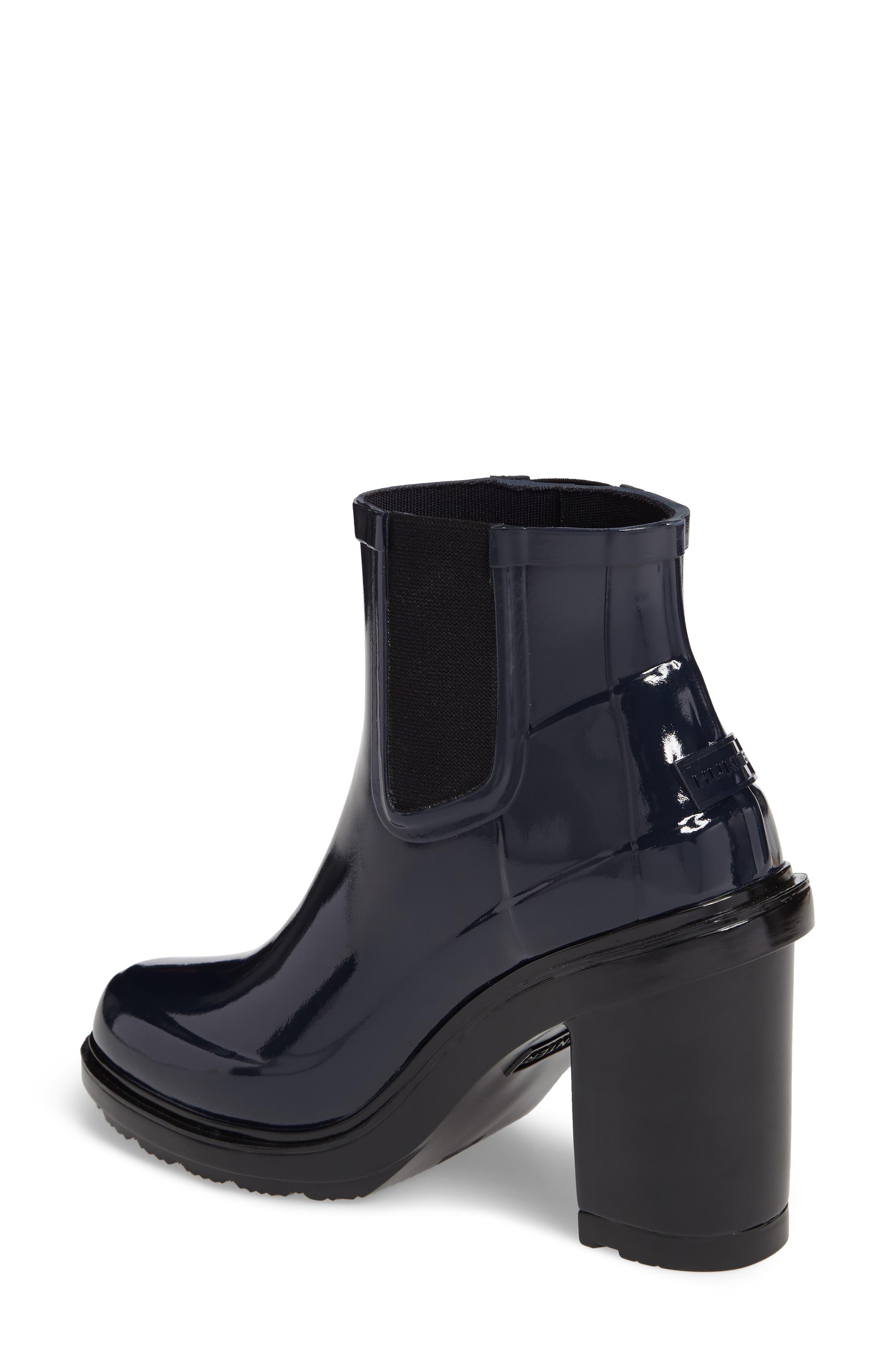 Hunter 'Original Refined' Chelsea Rain Boot, Alternate, color, 