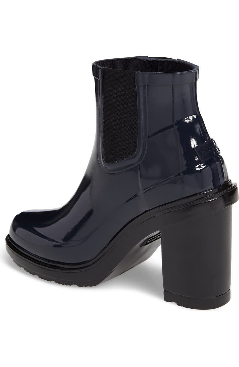 Hunter 'Original Refined' Chelsea Rain Boot, Alternate, color,