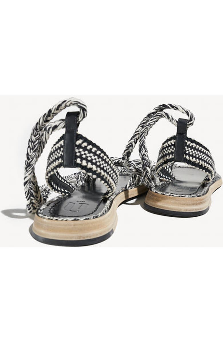 Amambaih Graciela Sandals, Alternate, color, Ivory-Black