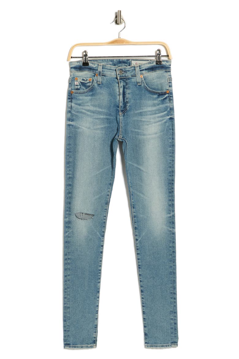 The Farrah Mid Rise Skinny Jeans, Alternate, color, 23 YEARS SHOWBIZ