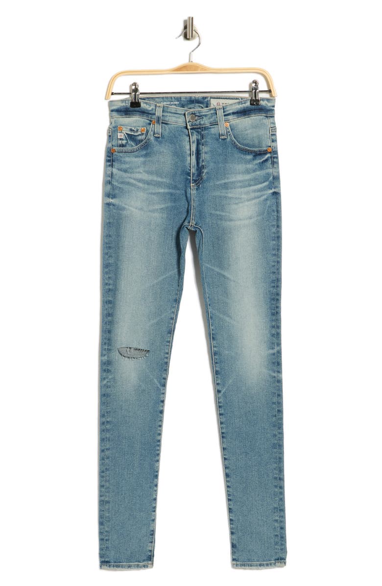 AG The Farrah Mid Rise Skinny Jeans, Alternate, color, 23 Years Showbiz