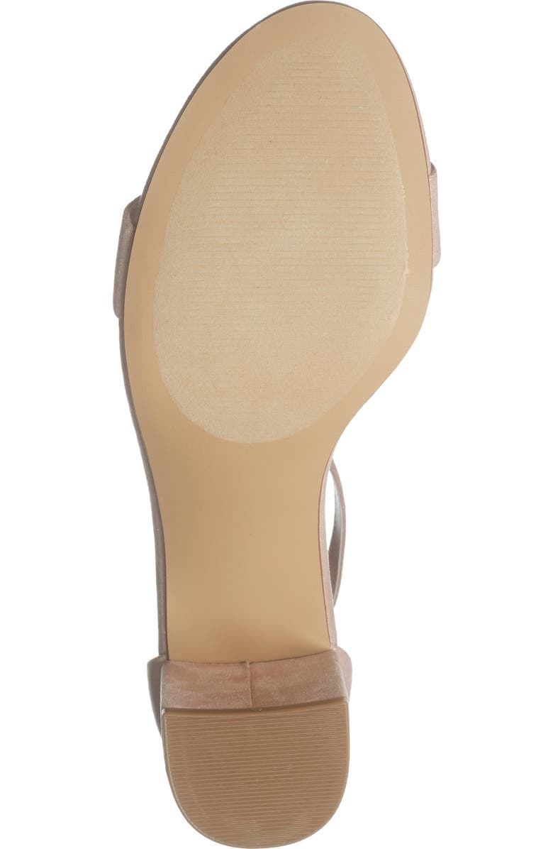 BP. Frenchie Block Heel Ankle Strap Sandal, Alternate, color, Blush