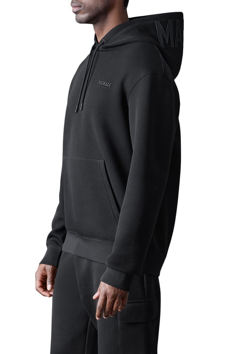 Kolton Pullover Hoodie, Alternate, color, BLACK