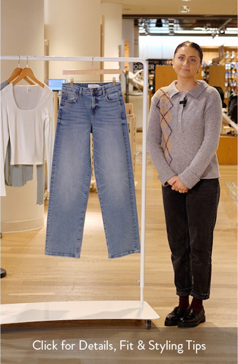 Wide Leg Dad Jeans, sales video thumbnail