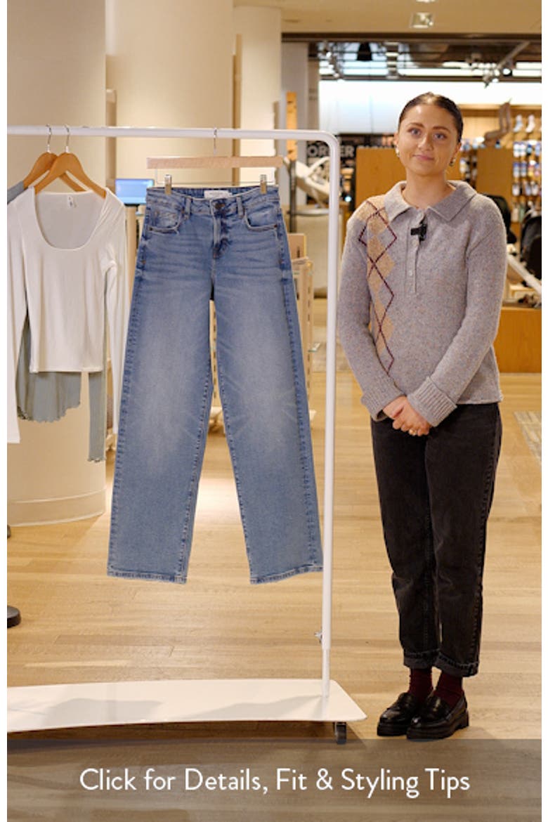 Wide Leg Dad Jeans video