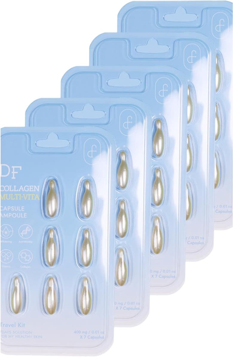DFRAU Collagen Multi-Vita Capsule Ampule (7 Capsule) 5 Pk, Main, color,