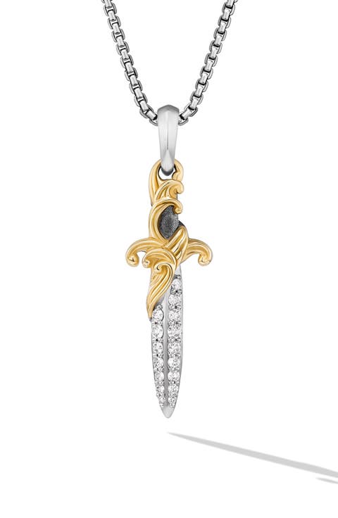 XS Waves Dagger Enhancer with Pavé Diamonds