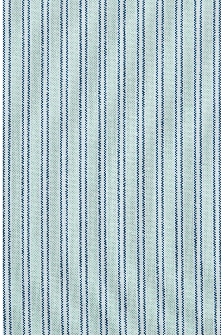 Highland Ticking Stripe Sheet Set, Alternate, color, HARBOR GREEN/ BLUE