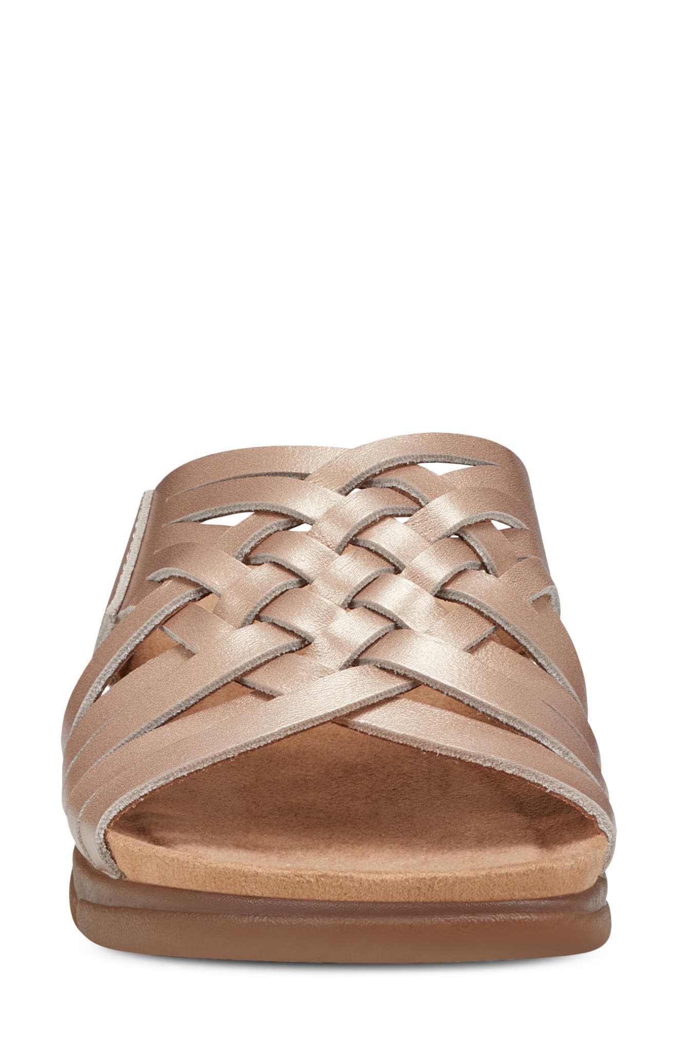 Easy Spirit Meadow Slide Sandal, Alternate, color, Bronze