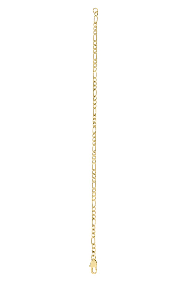 Men's Figaro Necklace & Bracelet Set, Alternate, color, GOLD
