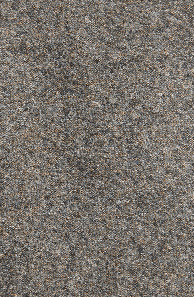 Canali Double Face Wool Tie, Alternate, color, Brown