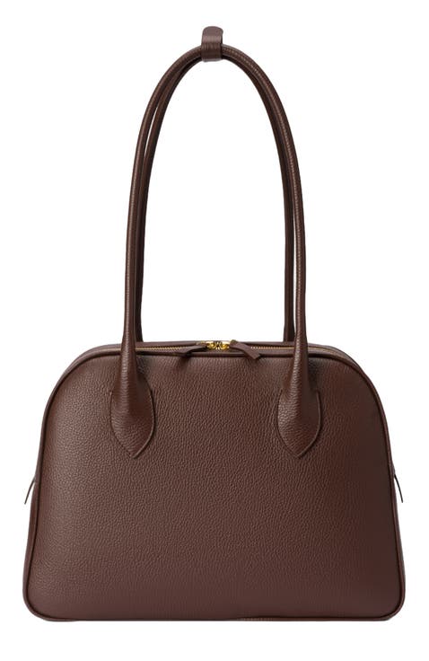 Leather Autostrada Tote Bag