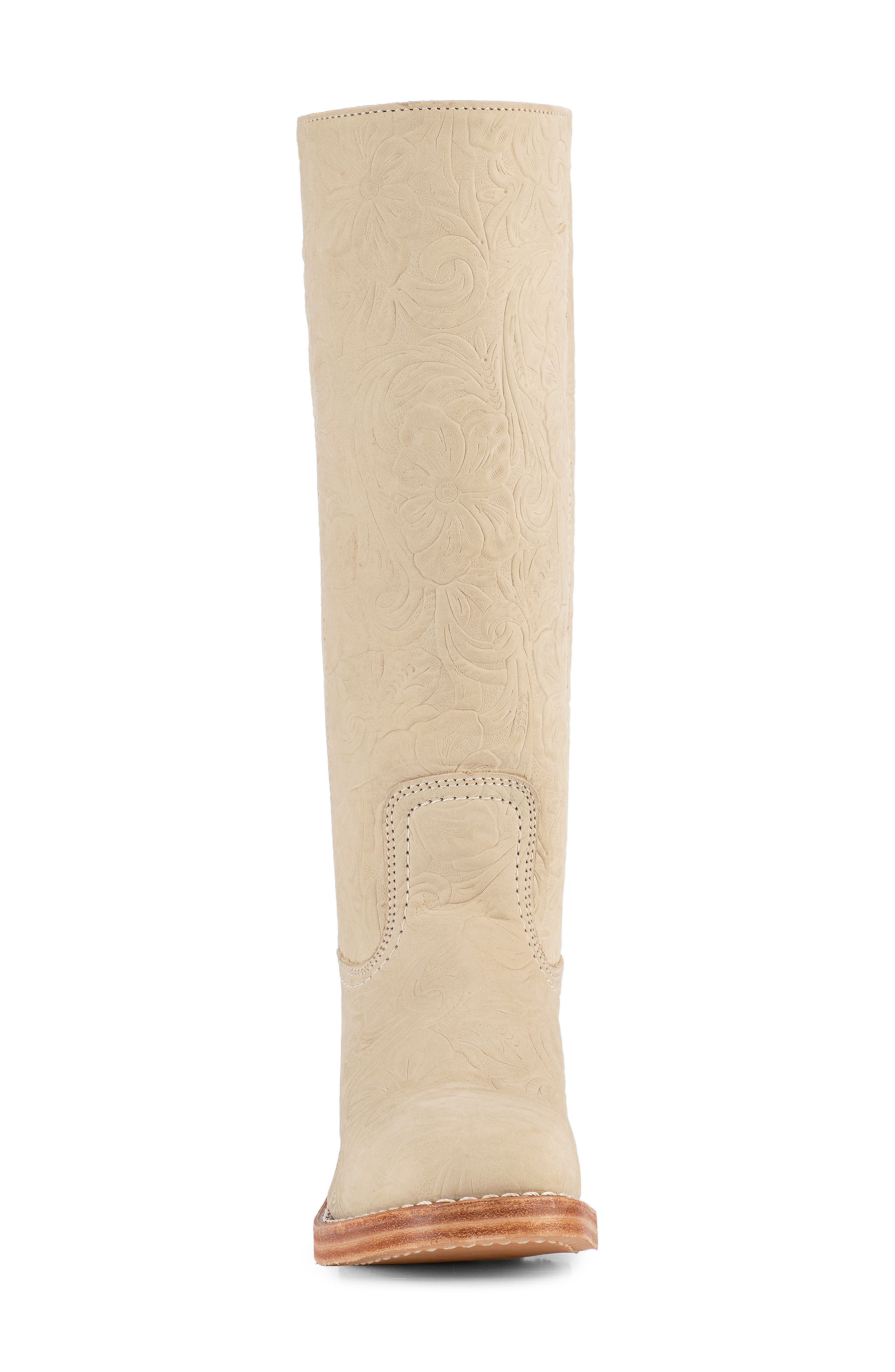 'Campus 14L' Boot, Alternate, color, IVORY FLORAL LEATHER