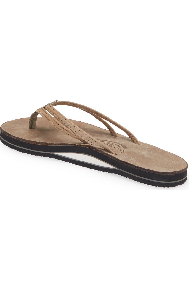 Rainbow<sup>®</sup> Double Strap Single Layer Flip Flop, Alternate, color,
