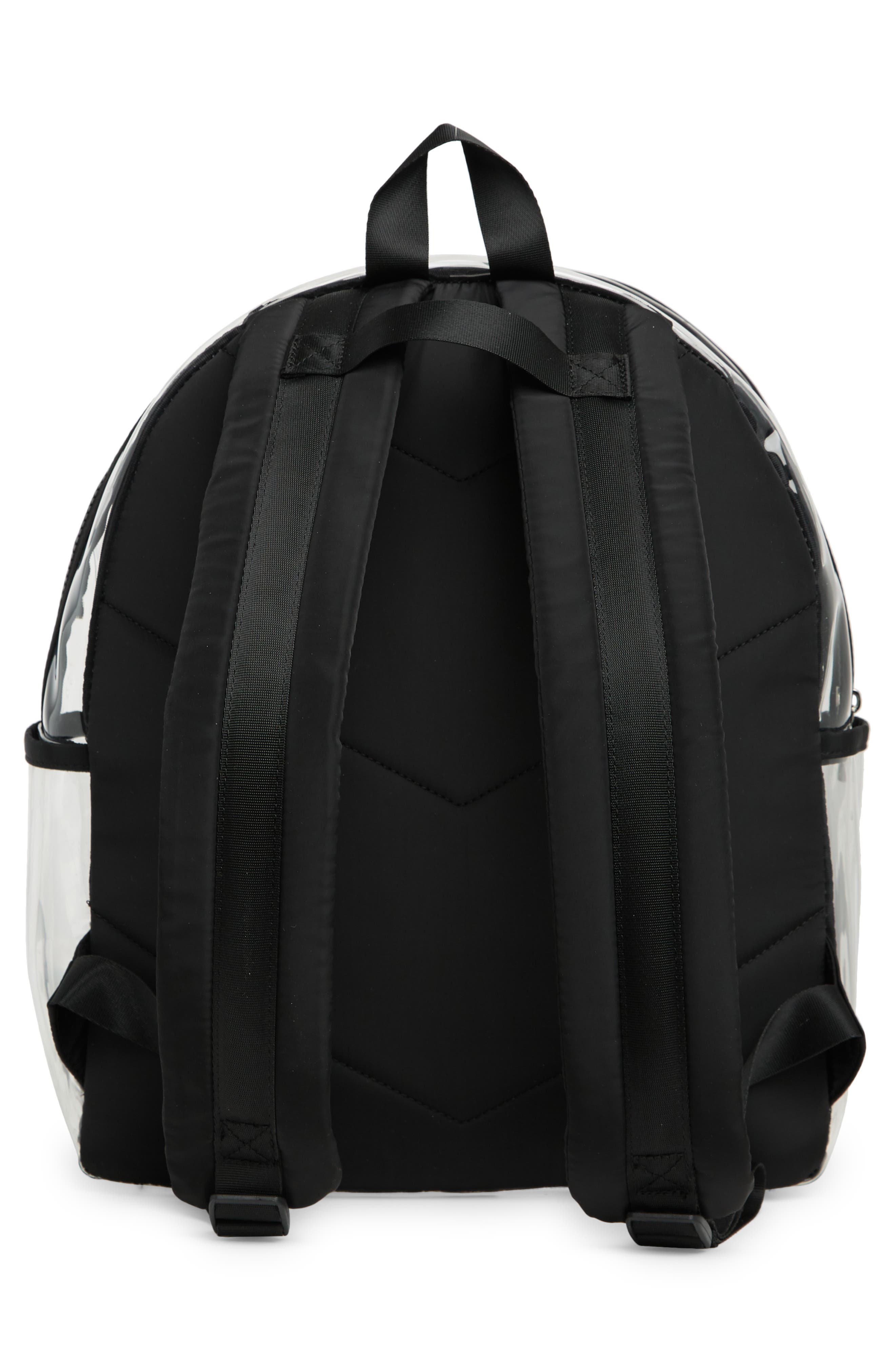 Madden Girl Clear Vinyl Backpack, Alternate, color, 