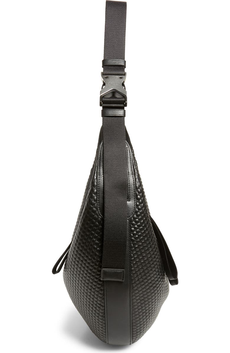 rag & bone Riser Leather Hobo, Alternate, color,