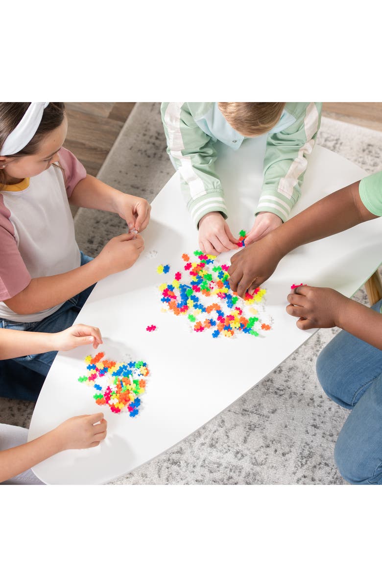 Plus-Plus USA Neon Mix 70-Piece Tube Building Set, Alternate, color, Neon