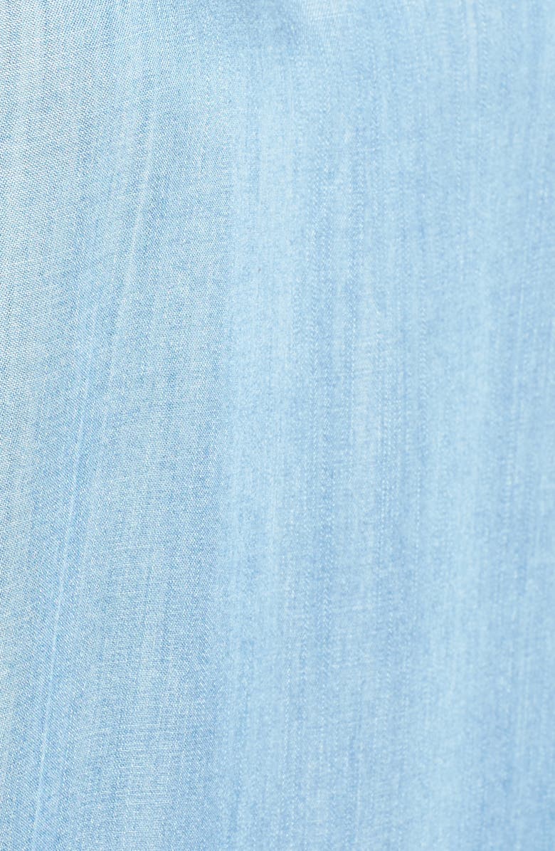 Billy T Off the Shoulder Denim Dress, Alternate, color, 