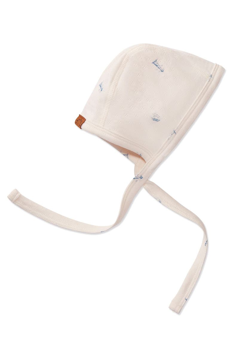 MiniMoi 4 Piece Baby Rayon Blend Pointelle Footie Set, Alternate, color, Winter White